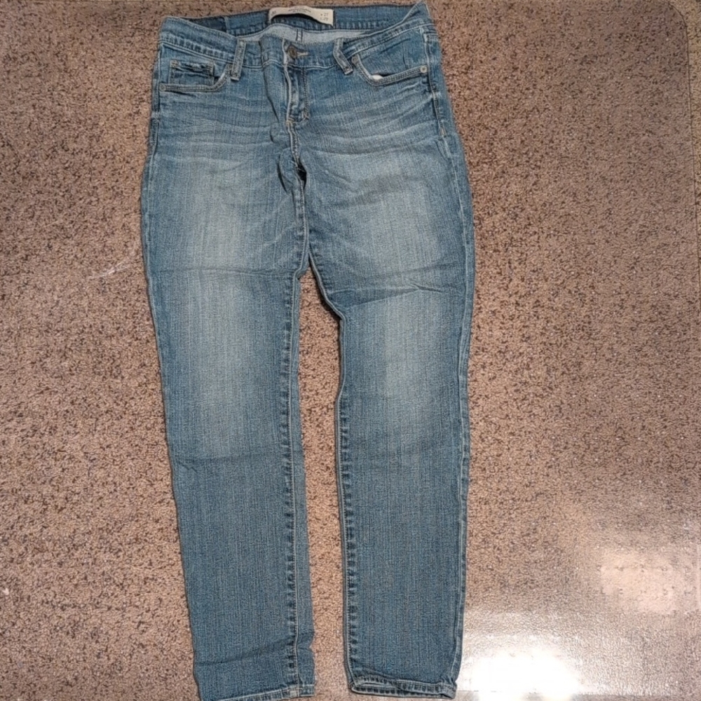 Abercrombie & Fitch Light Blue Skinny Jeans